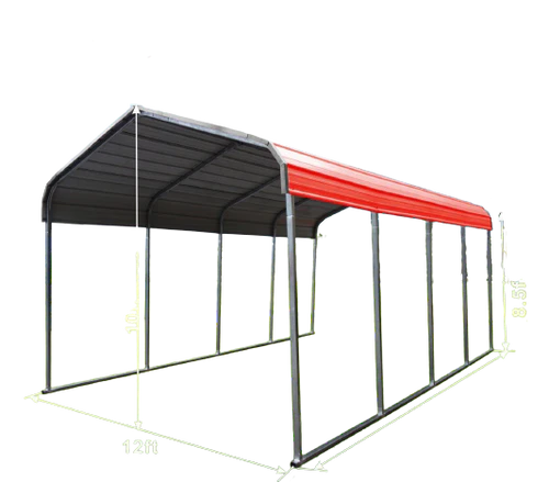 Golden Mount Classic Steel Carport