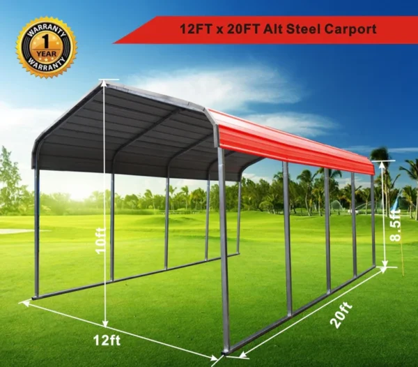 Golden Mount Classic Steel Carport - Image 3