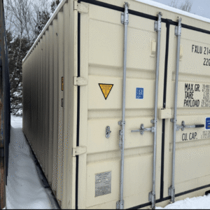 20 x 8 x 8.5 New Beige Shipping / Storage Container