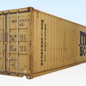 30ft x 8ft Used Shipping Container – Cut Down