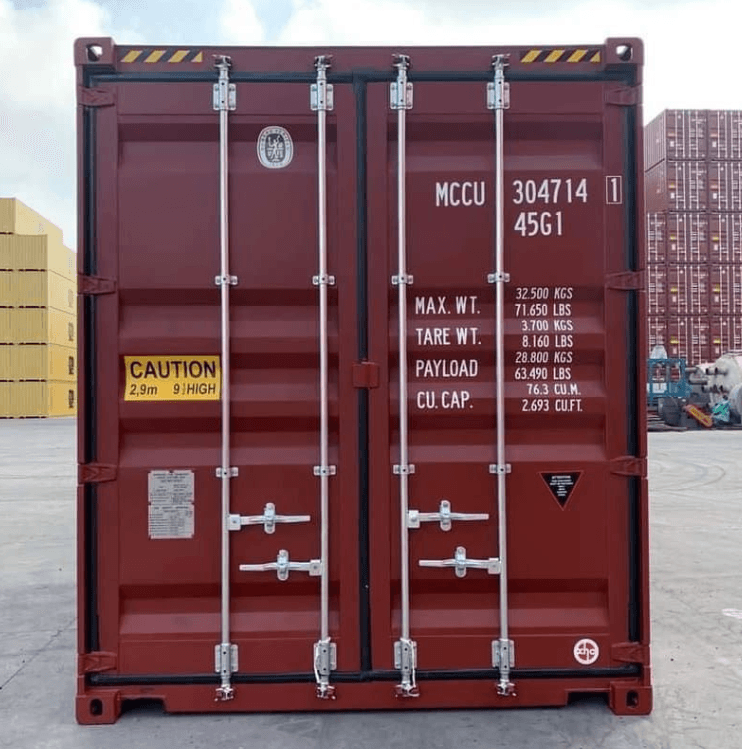 30ft. Used Shipping Container – Cut Down