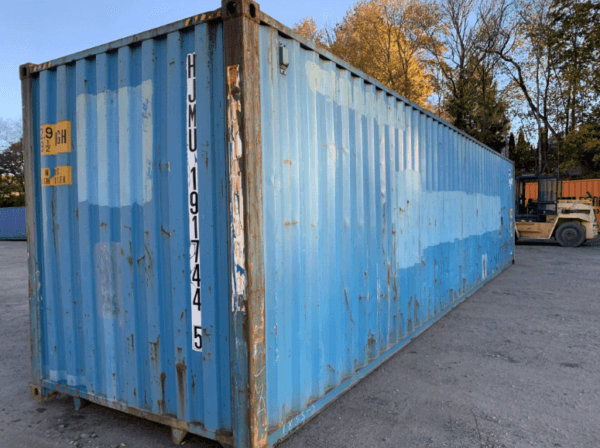 40 x 8 x 9.5 High Cube used shipping container - Image 8
