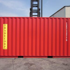 20ft High Cube Shipping Container (Red) - Image 4