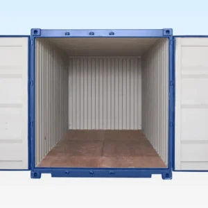 20ft Shipping Container (One Trip) Blue (RAL 5013) - Image 3