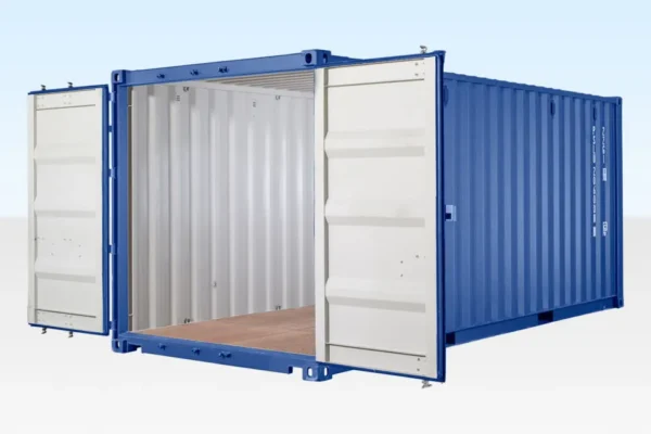 20ft Shipping Container (One Trip) Blue (RAL 5013) - Image 4