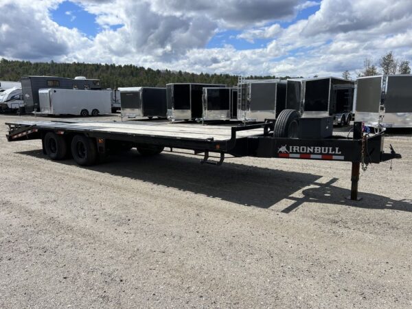 2022 Iron Bull Trailers 8.5×25 22K Deckover Equipment Hauler w/Rampage Ramps - Image 6
